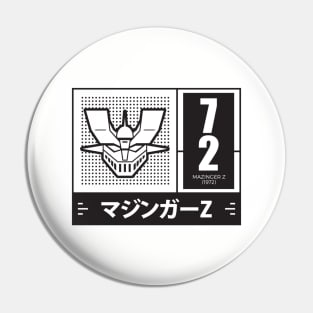 Retro anime robo Mazinger Z Pin