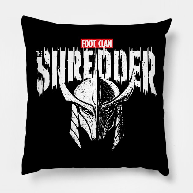 The Shredder Pillow by Krobilad