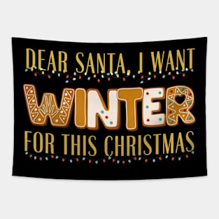 I Want WINTER aespa For This Christmas Tapestry