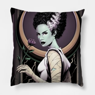 Bride of Frankenstein Pillow