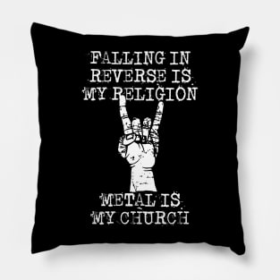 falling in reverse is my religion Pillow