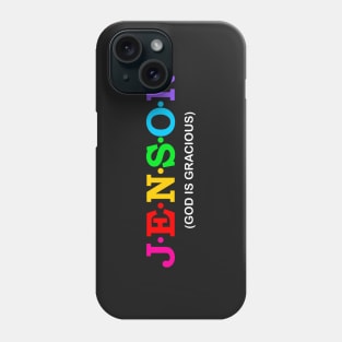 Jenson - God is Gracious. Phone Case