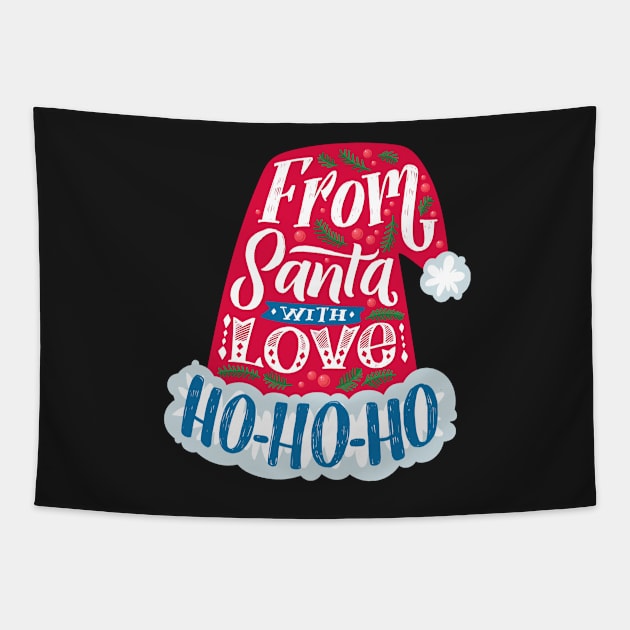 HO HO HO Tapestry by KyrgyzstanShop