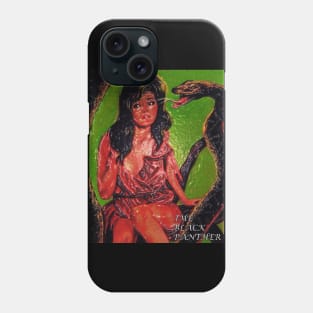 The Black Panther - Flame of Revenge (Unique Art) Phone Case