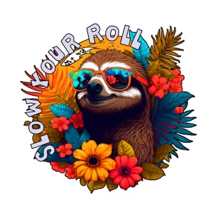 A Sloth and Sunglasses in Hawaii T-Shirt