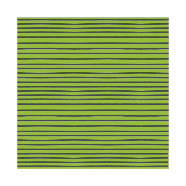 Grey stripes on green by A_using_colors