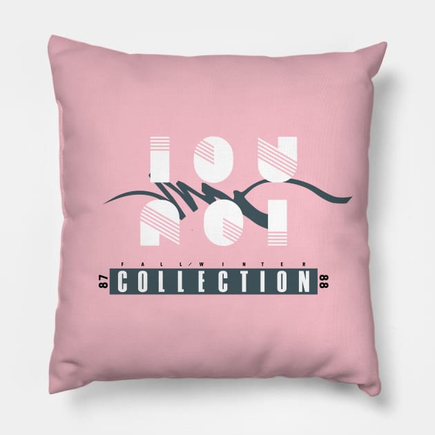 IOU Winter/Fall Collection 87/88 (version 3) Pillow by HustlerofCultures