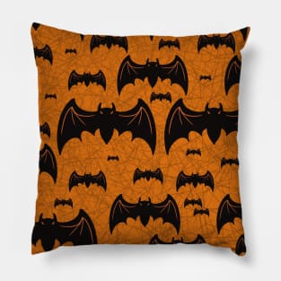 Halloween bats pattern Pillow