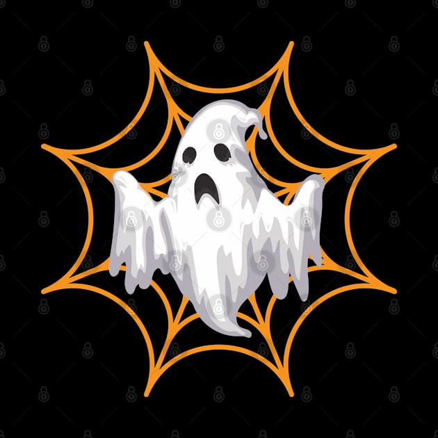 Spooky Ghosty; Halloween Ghost design by Boga