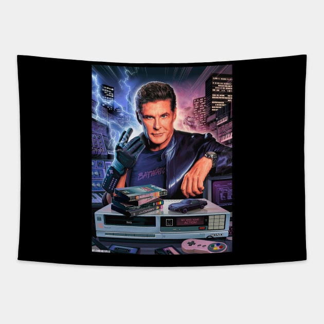 Power Hoff Tapestry by Mr.Melville