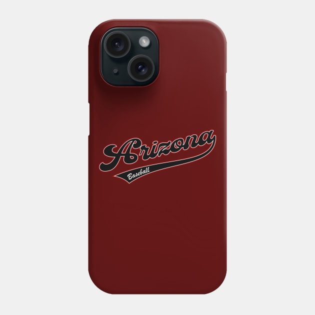 Arizona Baseball Phone Case by Cemploex_Art