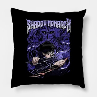 shadow monarch jung jin woo Pillow