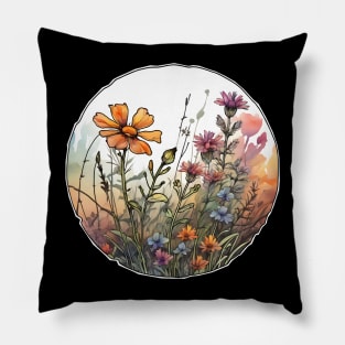 Wild Flowers Pillow