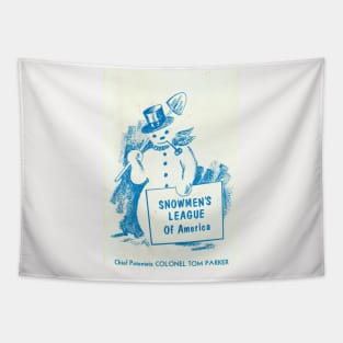 Snowmen League of America Tapestry