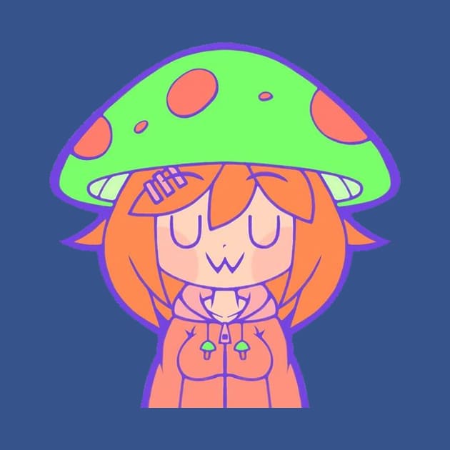 The green mushroom arts by Kikisare21