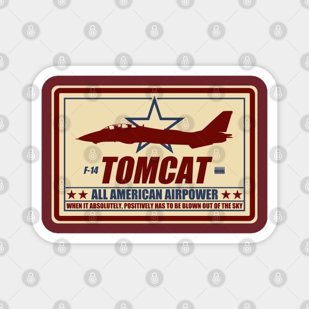 F-14 Tomcat Patch Magnet by TCP