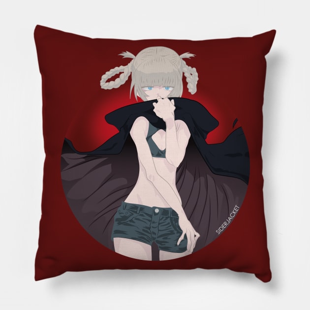 The Night Caller Vampire Pillow by Siderjacket