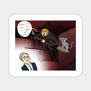 Mueller Witch Hunt Magnet