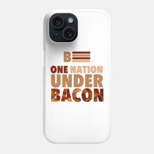 Election 2016 - One Nation Under Bacon Phone Case