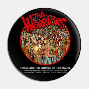 The Warriors Worn Out Pin