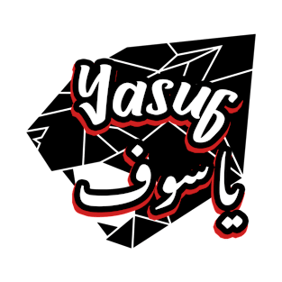 First name Yasuf in Arabic script T-Shirt