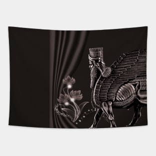 Assyrian Classic Lamassu Tapestry