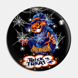 halloween trick Pin