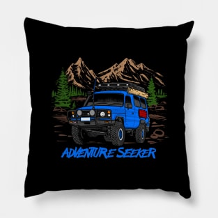 Land Cruiser Adventure Seeker - Blue Pillow