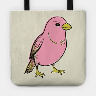 A Pink Bird Tote