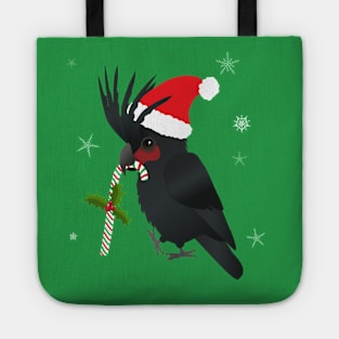 A cute Christmas Palm cockatoo Tote