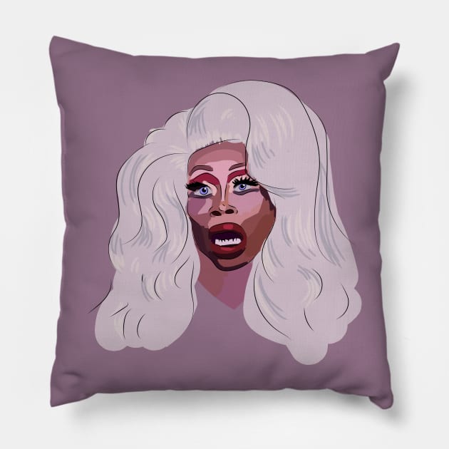 dream death [monique heart] Pillow by roboprophet