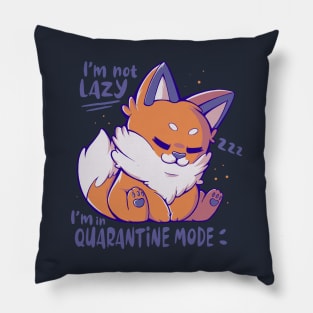 Quarantine Mode Pillow