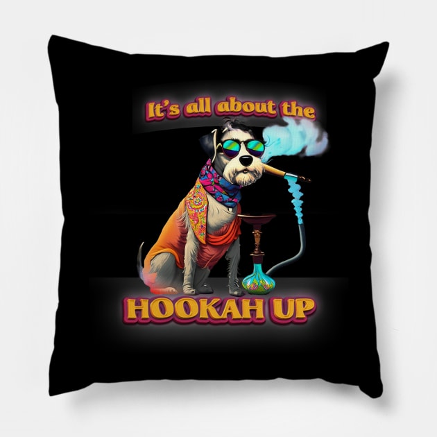 Hookah up Pillow by Out of Line Wear