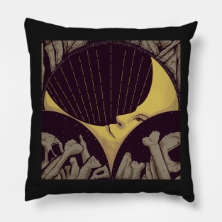 Crescent Grin Pillow