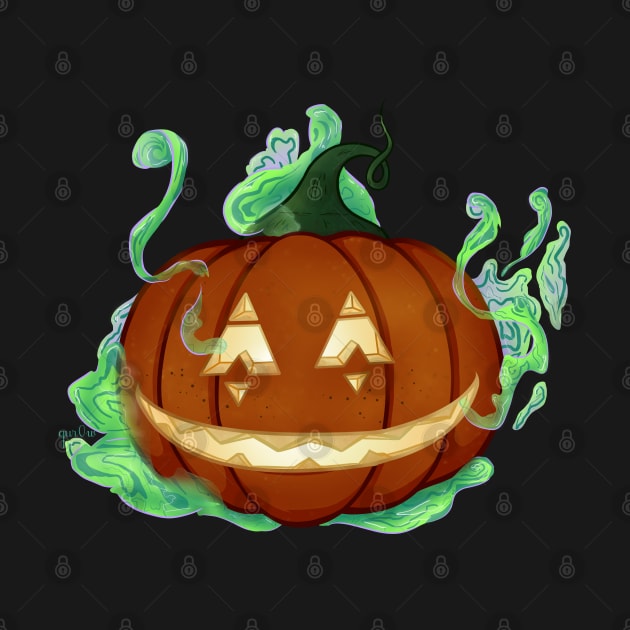 Halloween Jack o' Lantern by Qur0w