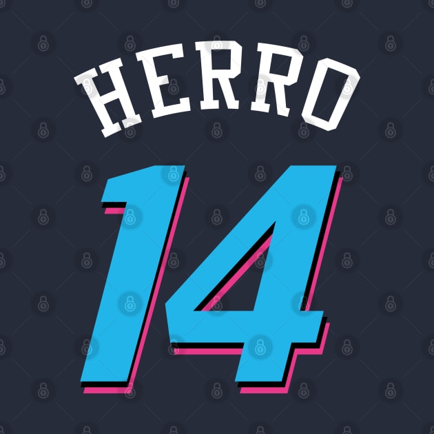 Tyler Herro Number 14 by Cabello's