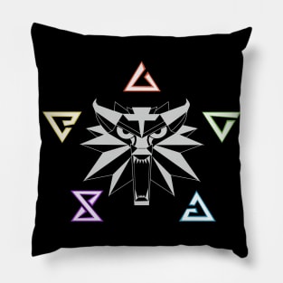 What's Your Witcher Sign? Pillow