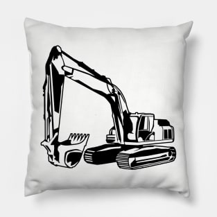 Excavator Pillow