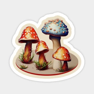 Make room for Mushrooms Magnet