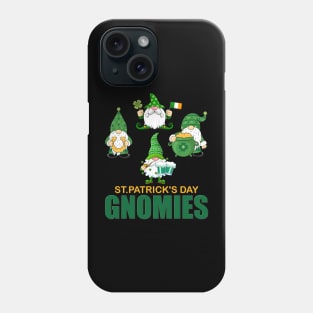 St. Patrick's Day Gnomies, Shamrock, St Paddy's Day, Ireland, Green Beer, Four Leaf Clover, Beer, Leprechaun, Irish Pride, Lucky, St Patrick's Day Gift Idea Phone Case