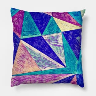 Geometric Fun Art Pillow