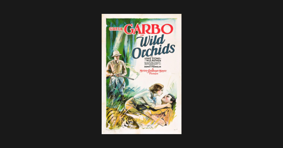Classic Movie Poster Wild Orchids Movie Art T Shirt Teepublic
