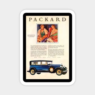 1828 the first blue packard Magnet