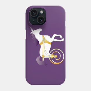 Unicorn On Wheels Phone Case