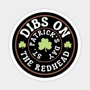 Dibs-On-The-Redhead Magnet