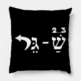 Shirts in solidarity with Israel Pillow