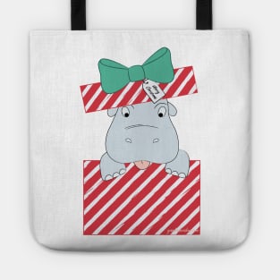 I want a Hippopotamus for Christmas © GraphicLoveShop Tote