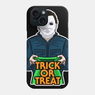 Michael Myers trick or treat Phone Case