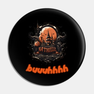 Buuhhhh-Halloween Haunt Pin