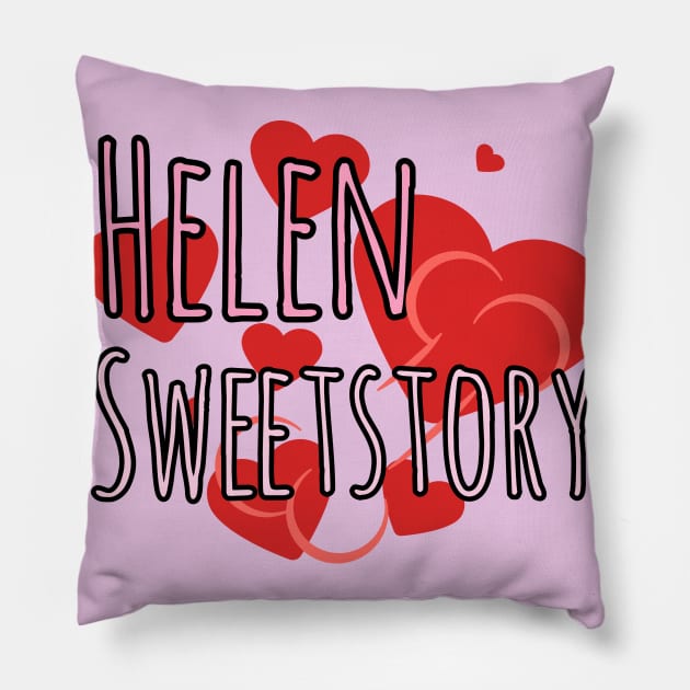 Helen Sweetstory Pillow by Courtney's Creations